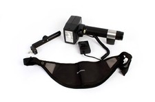 Sunpak Auto 611 Thyristor Camera Flash Lot w/ 2 Batteries Untested As Is