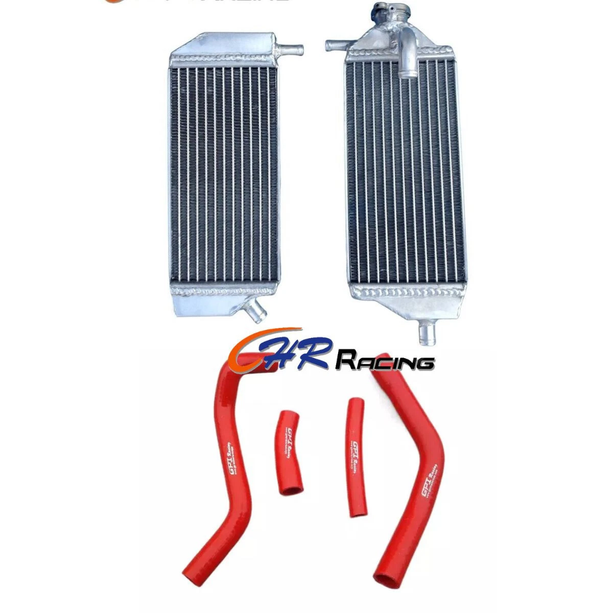 Paire De Radiateurs PRORIDE Pour Yamaha YZ 125 (années 1986-1988) - Neufs, Référence YM039