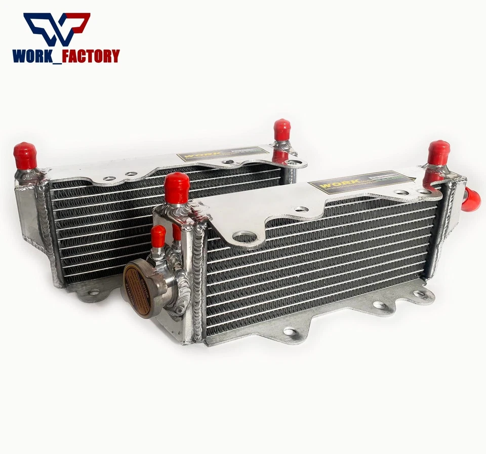 Radiador derecho e izquierdo apto para Honda CR250R CR 250R CR250 R 1992 1993 1994 1995 1996 Foto 4 de 4