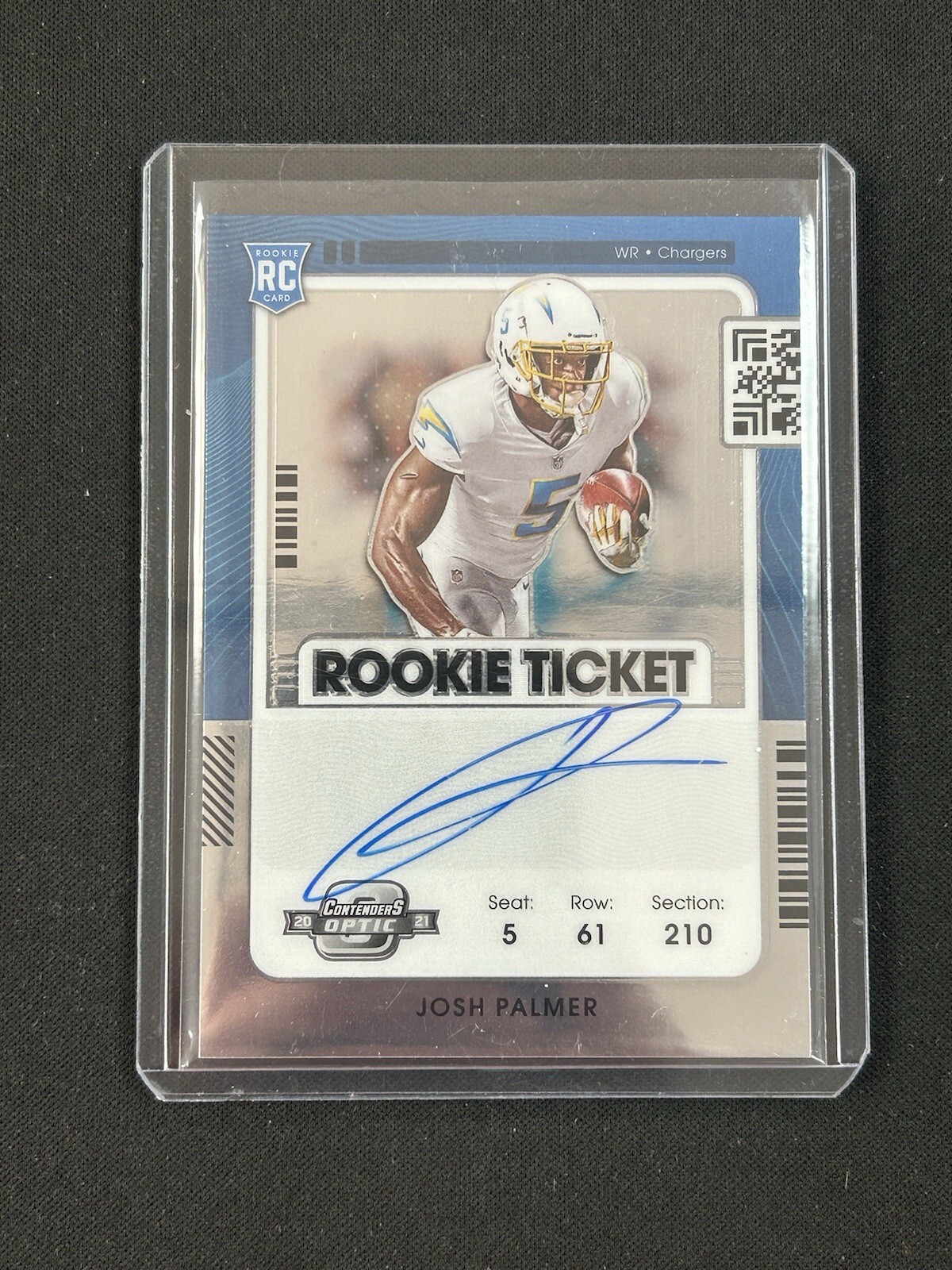 2021 Panini Contenders - Rookie Ticket RPS #124 Josh Palmer