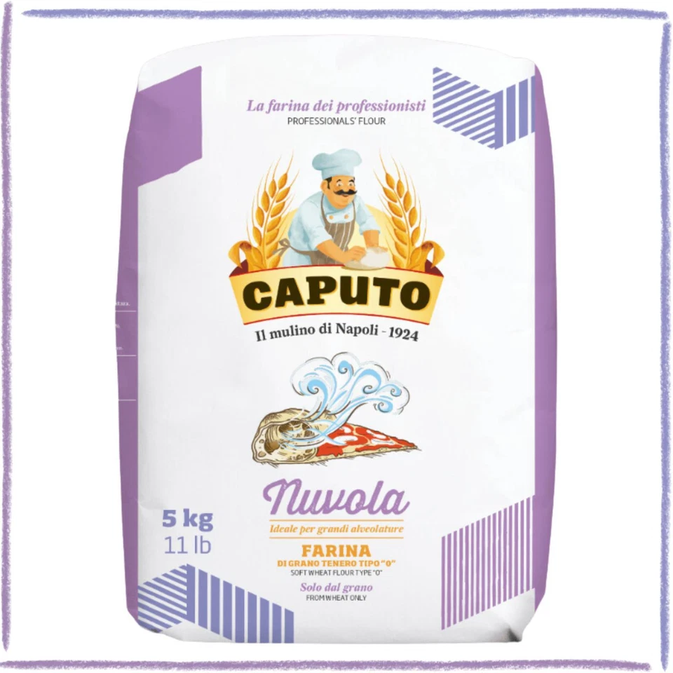 ANTIMO CAPUTO S.R.L. Farina Nuvola 5kg Caputo Versatile per Pizza Pane Pasticceria Offerta con Sconti