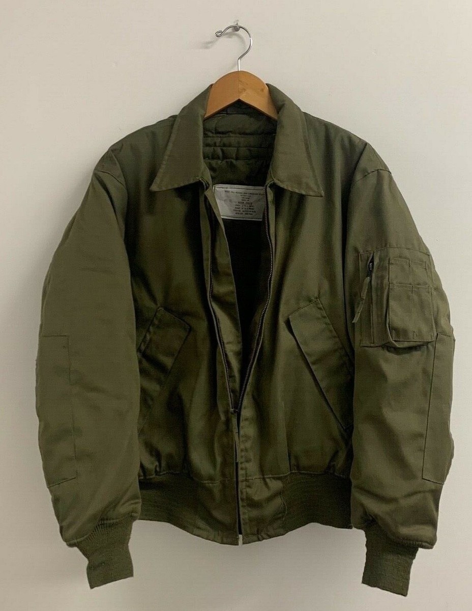 Cold Weather Combat Vehicle Tanker CVC Jacket Size M/R US