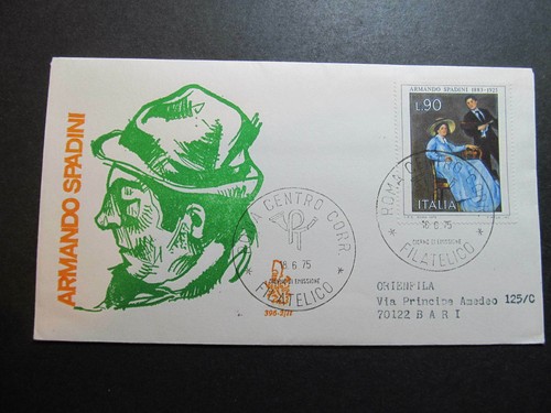 9656 Italien 1975 Armando Spadini Rom FDC