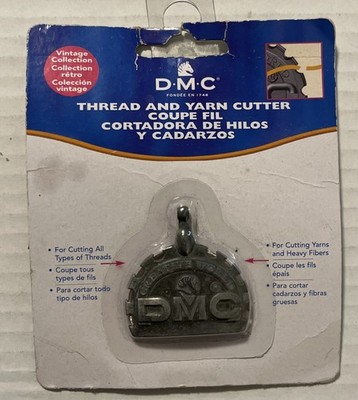 DMC Vintage Yarn & Thread Cutter, Pewter Finish Cutting Tool