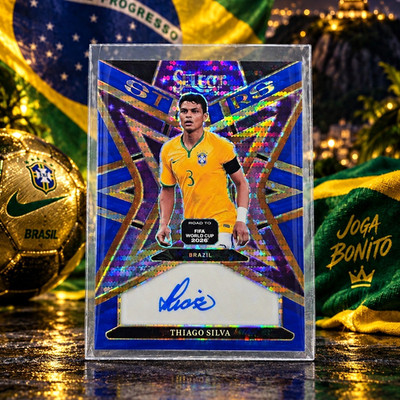 Panini 2025-26 Prizm Int l Ink Pulsar Thiago Silva #II-TSA Auto