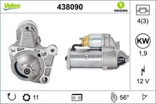 Anlasser Starter 1,9 kW 11 Zähne VALEO für RENAULT MEGANE II