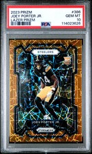 2023 Panini Prizm Joey Porter JR. #386 Lazer PSA 10