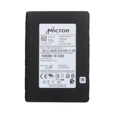 Hard drive Dell Micron 960GB SSD SATA 6G 2.5'' 3D TLC NAND RI AES-256 YNRXC