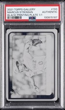 2021 TOPPS GALLERY BLACK PLATE 1/1 #193 MARCUS STROMAN 1/1 PSA AUTHENTIC