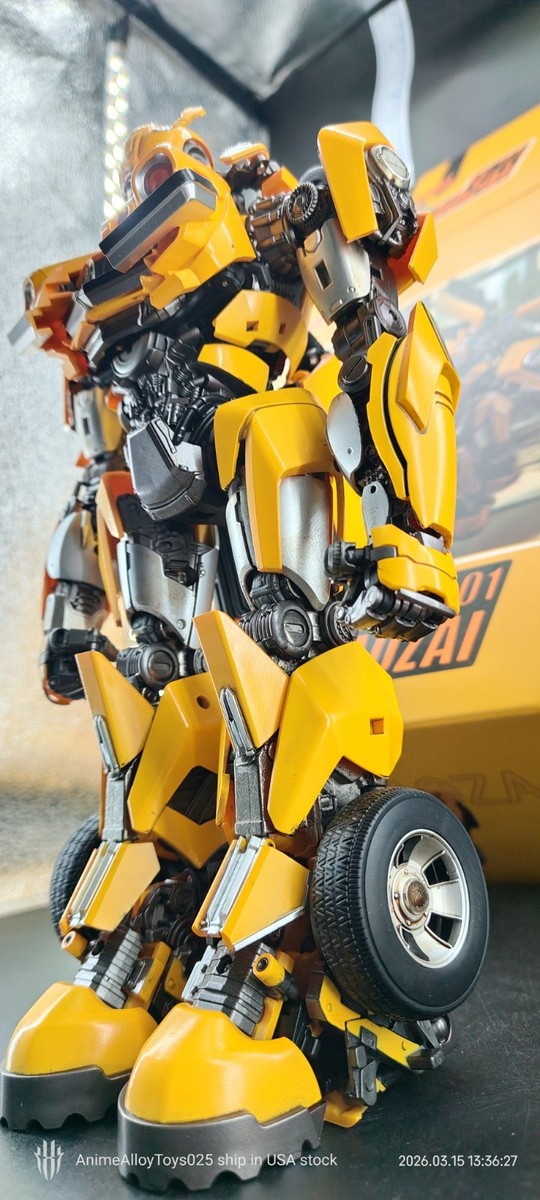 Wanjuzai Toys W-01 HuangXiaoZai (HXZ) w/ LED Yellow-Bee Movie 7