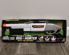 AIR WARRIORS DOUBLE BARREL BUG HUNTER SALT BLASTER GUN FLIES INSECTS SPIDERS NEW