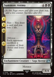 Summon: Anima #120 Final Fantasy MTG Uncommon