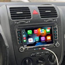 For VW Volkswagen Jetta Passat 7" Carplay 2+64G Car Stereo Radio GPS USB Type-C