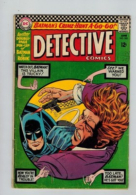 Detective Comics (1937) #  352 (4.5-VG+) (1931116) 1/2'' spine split 1966