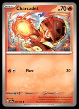 Pokemon Charcadet 29/142 Stellar Crown Non-Holo 3 Card Lot
