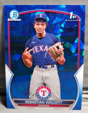 2023 Bowman Chrome Sapphire Edition Sebastian Walcott 1st #BCP-189