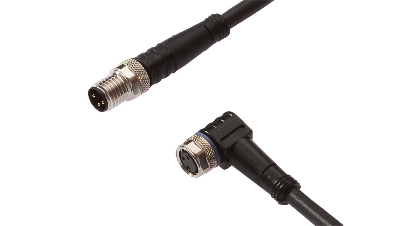 Self Finishing Connector M8 Square Female VK300F70
