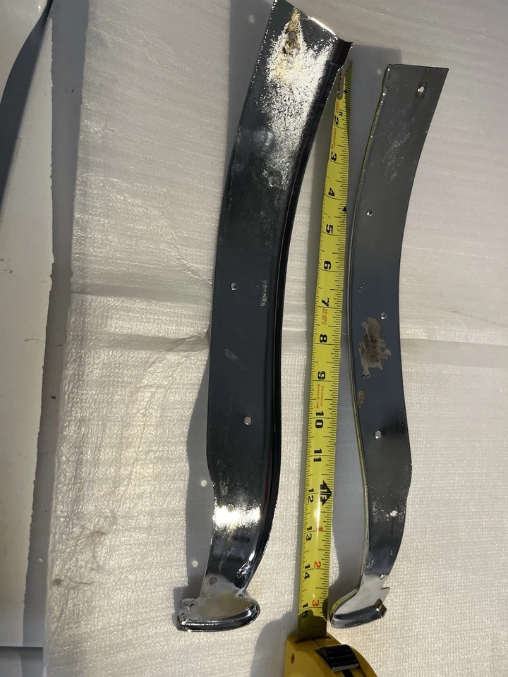 MERCEDES--BENZ W111 220SE 250SE W112 CUPÉ, PUERTA LATERAL DERECHA/IZQUIERDA CROMADA Foto 3 de 4