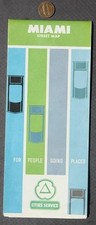 1963 Cities Service Oil Gas station Miami Florida map For People Going Places +