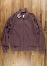  NO CUSTOMS TAX CC COLLECTION CORNELIANI dusty rose bomber jacket 50 IT / Large