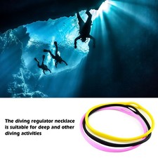 B-Scuba Diving Silicone Regulator Necklace Diving Regulator Holder Diving ZLJC