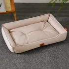 All-Season Waterproof Dog Bed with Plush PP Cotton Filling