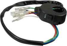 Moose Headlight Head Lamp Engine Kill Switch Combo Universal