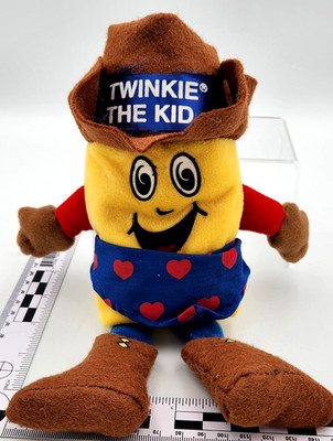 HTF ''Twinkie The Kid'' Hostess Twinkies 1998 Plush Toy Advertising Bean Bag Toy