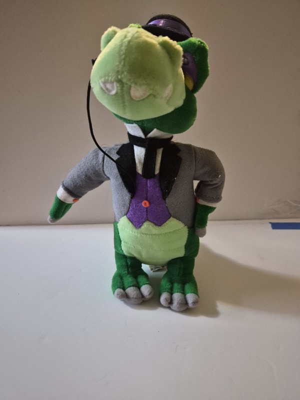 Vintage Chef Boyardee "Sir Chomps-A-Lot" Alligator Plush RARE 90s