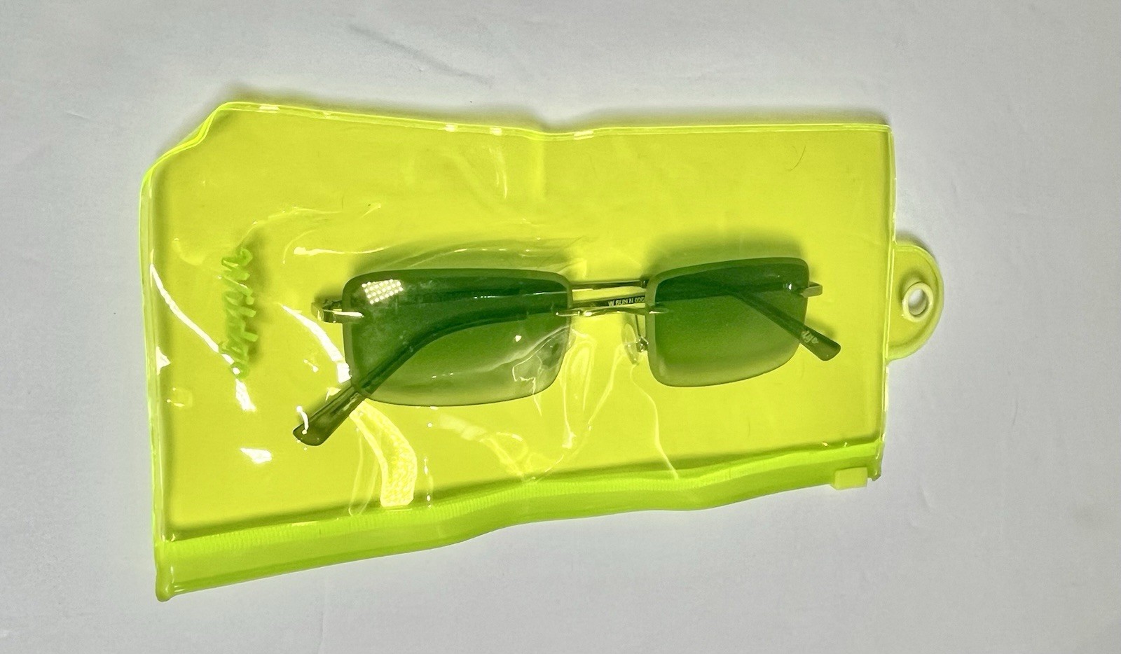 Wildgo Hamilton Sun Rimless Rectangular Sunglasse… - image 6