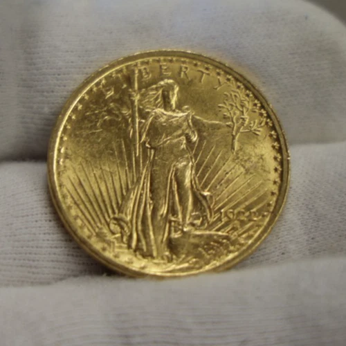 1922 US $20 Saint Gaudens Double Eagle Unc