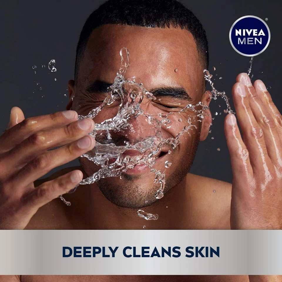 Nivea Men Jabón Facial Hidratante Máxima Hidratación con Aloe Vera, Aumenta la Hidratación Foto 3 de 4