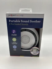 Project Nursery Portable Sound Soother - 6 Pre-loaded Sounds - Battery Operates