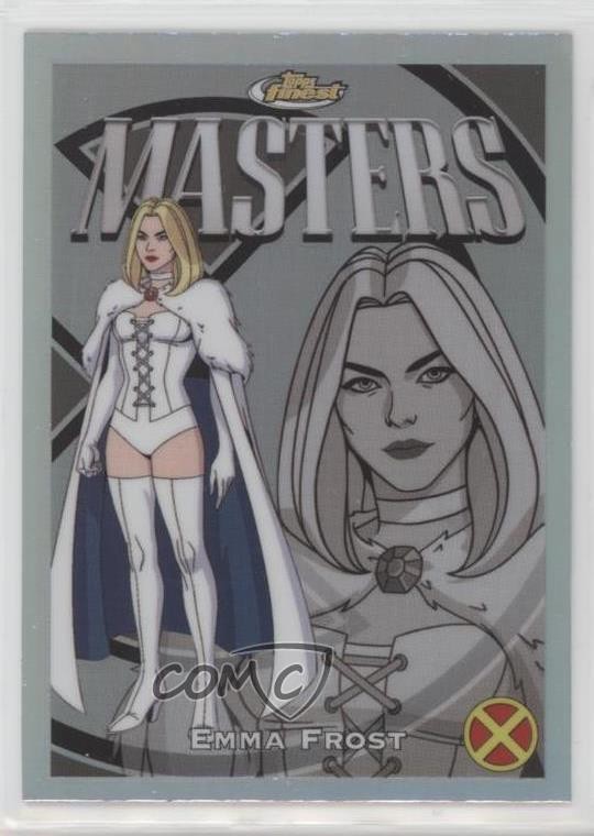 2025 Topps Finest X-Men '97 Uncommon Silver Refractor Emma Frost #67 19hu