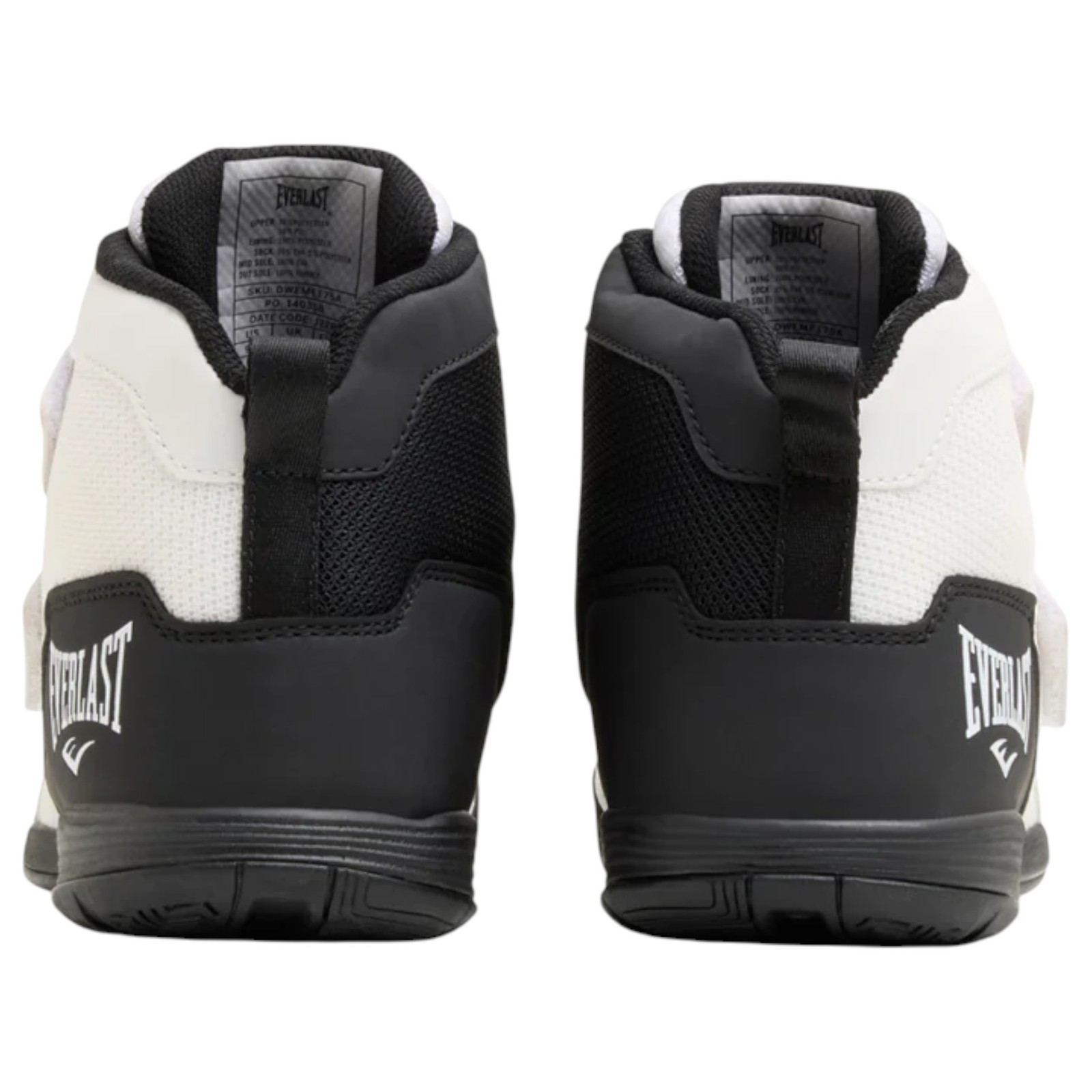 Mens Everlast Powerlock X-Trainer White/ Black Gym Training Boots Boxing Shoes image 5