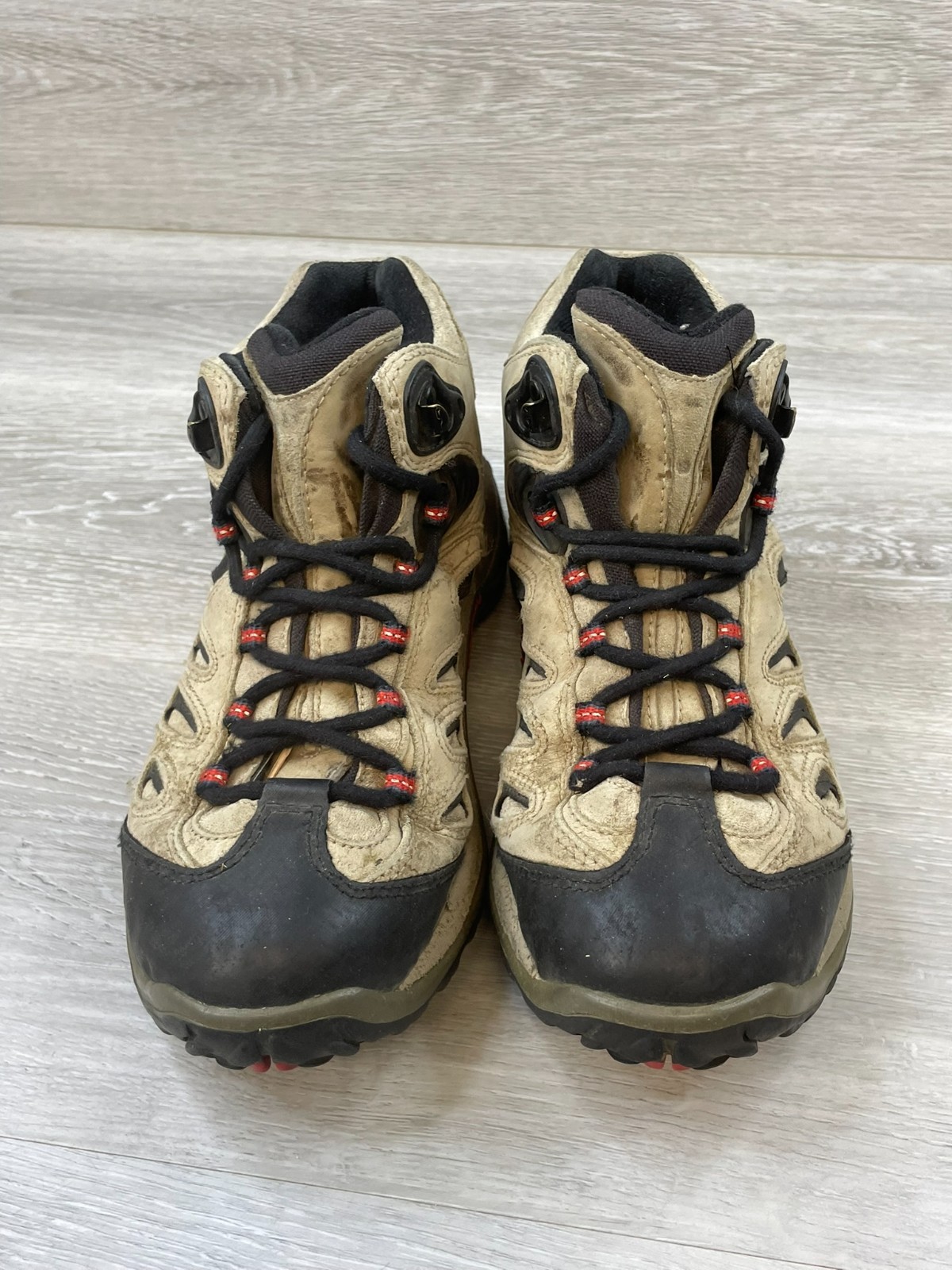 Merrell Reflex Mid stivaletto donna 8 5 marrone escursionismo pelle Gore Tex stringato