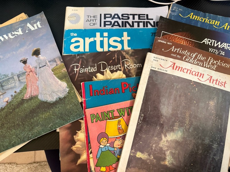 Historic Art Magazines, Vintage Lot 1960s-1970s