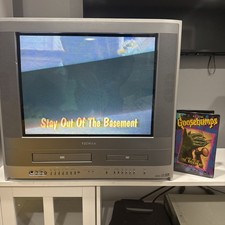 toshiba 20" CRT TV/VHS/DVD player MW20FP1 Works Great !! With Remote