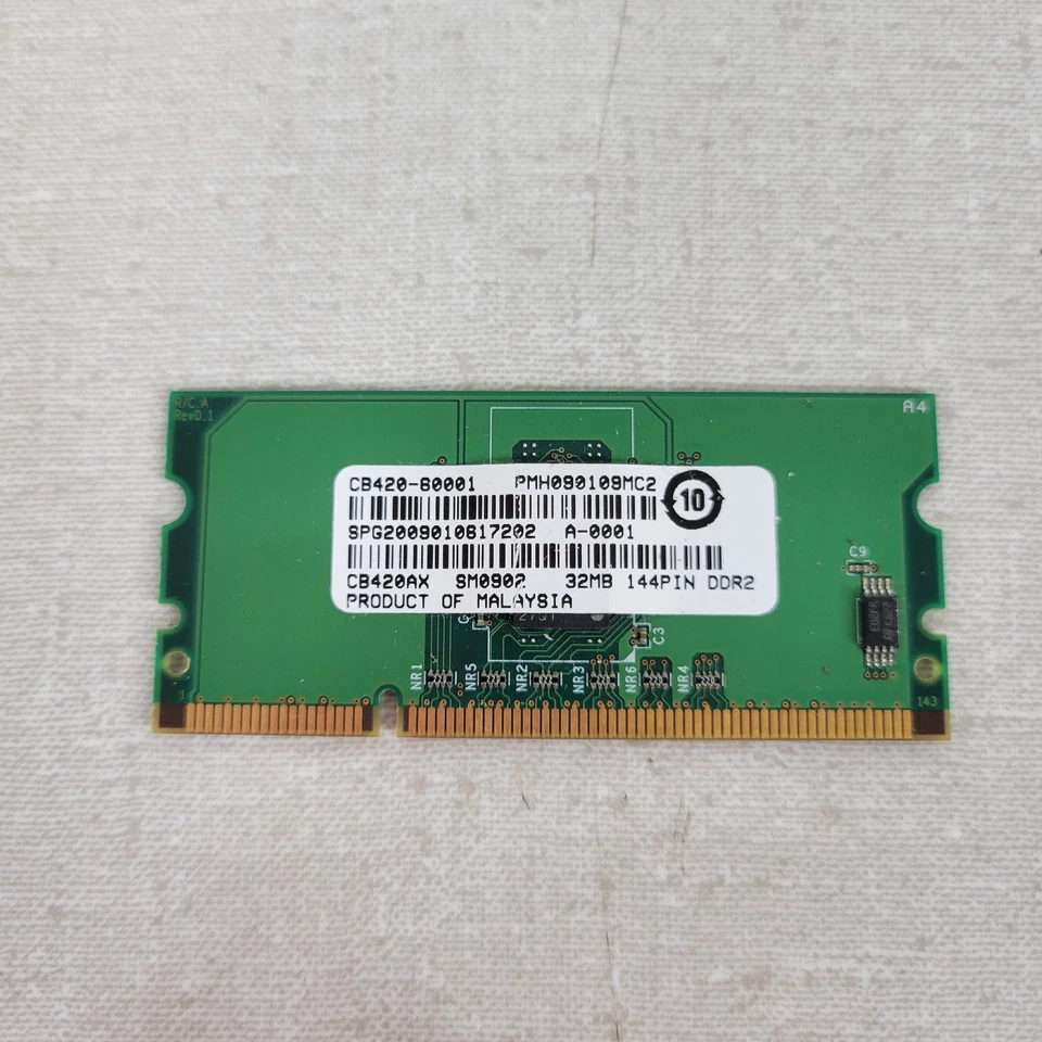 HP Hewlett Packard CB420AX 32MB DDR2 144-Pin DIMM Memory - Image 2 of 4