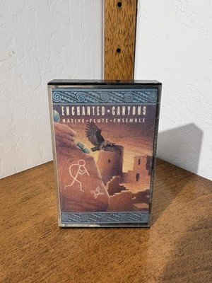 Native Flute Ensemble:  Enchanted Canyons (Cassette, 1998, Talking Taco)
