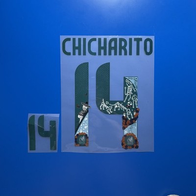 Mexico 2024 Chicharito Player Size Nameset ID Print Name & Number