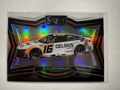 2025 Nascar Panini Select - AJ Allmendinger - Pit Road - Black/White Prizm /149