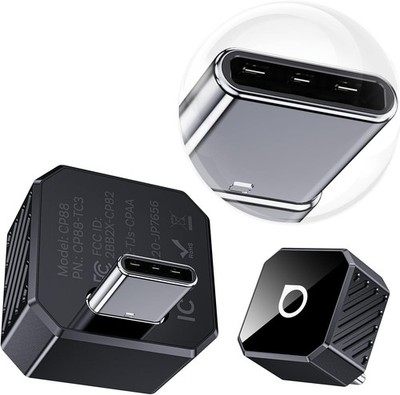Ottocast Mini Pot USB C 3.0 2 in 1 Wireless Carplay + Android Auto Adapter