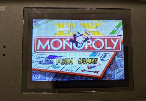 Gameboy Advance Ex Monopoly Box With Instruction Manual Japan T7