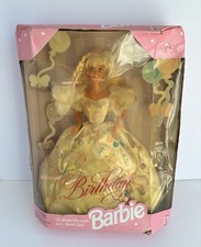 Vintage 1996 Mattel Birthday Barbie Fashion Doll 15998 Blond Hair