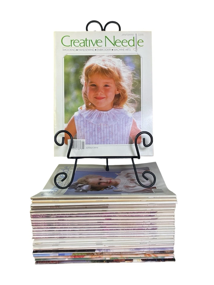 VTG Creative Needle Magazine Lot - 28 Issues (1990-1994) - Unused Patterns - Image 2 of 4