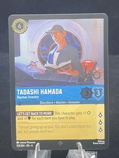 Disney Lorcana-Azurite Sea-Tadashi Hamada-Baymax Inventor- 153-Cold Foil Holo-NM