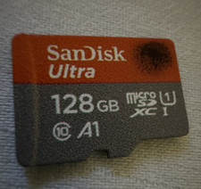 SanDisk Ultra 128GB microSDXC UHS-I U1 A1 High Speed Memory Card