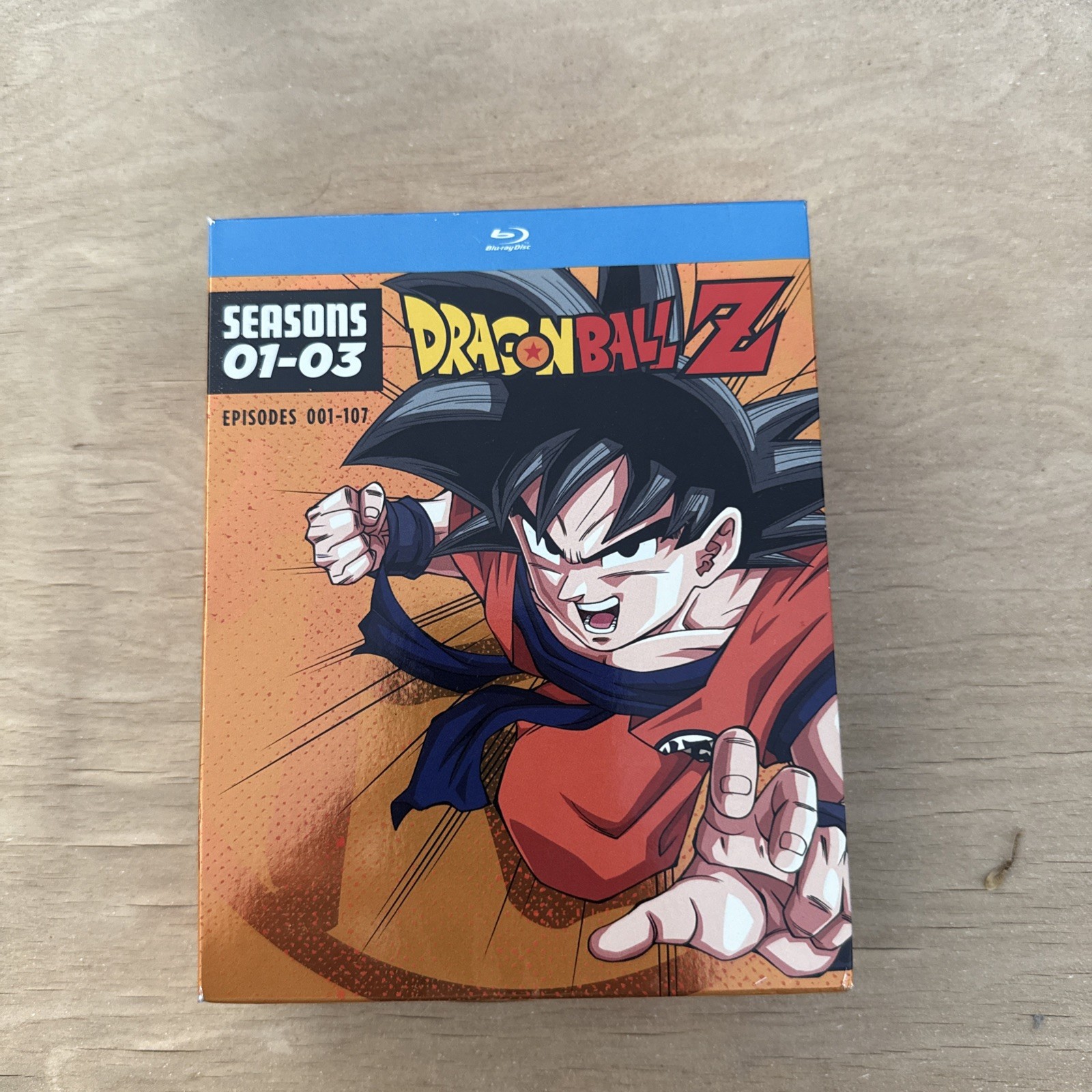 DragonBall Z Seasons 1 2 3 Episodes 001 to 107 Blu-Ray Bluray Box Set ~ Complet