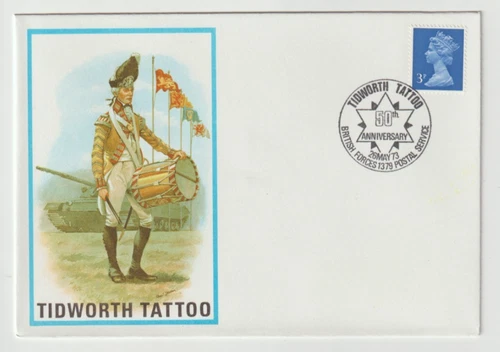 26/5/1973 UK GB Cover - British Military Uniforms - The Tidworth Tattoo